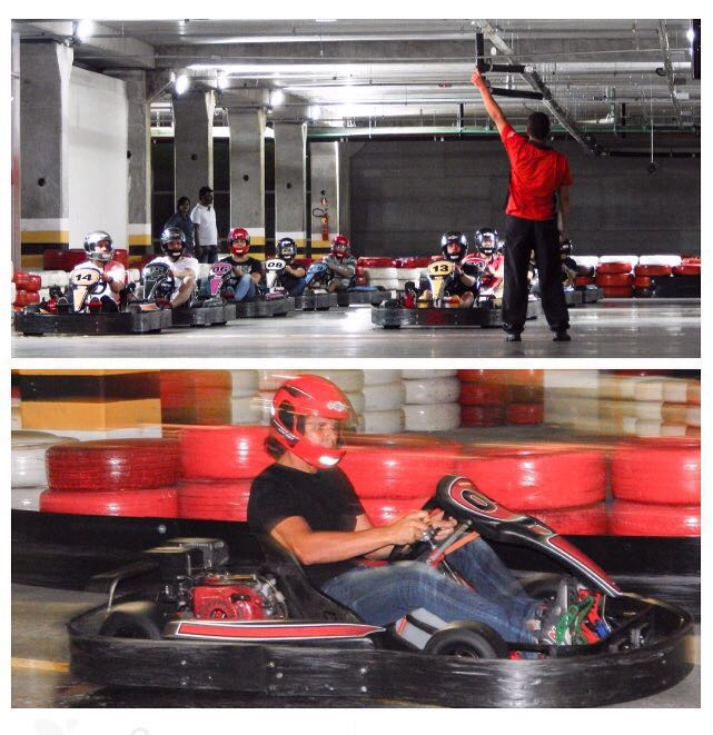 Quanto custa uma corrida de kart indoor?